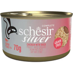 Schesir Silver Grain Free with Chicken & Duck 70gr