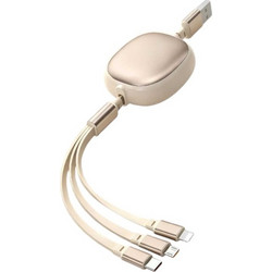 Πτυσσόμενο καλώδιο φόρτισης & data 3in1 - Fast Charge - EC7 - 1.2m - 220558