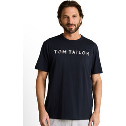 Tom Tailor 1050210 ανδρικό t-shirt με logo Μπλε