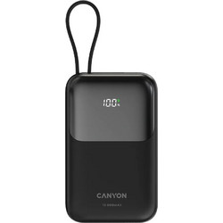 Canyon OnPower 101 Power Bank 10000mAh 22.5W με Θύρα USB-A & USB-C Charge Μαύρο CNS-CPB101BK