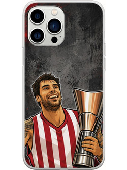 Θήκη Kings of Europe Legends - Saint George iPhone 14 Pro Flexible TPU (Διάφανη Σιλικόνη)