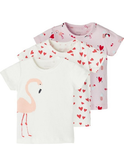 Παιδικό T-Shirt Name it 13204113 Light Lilac