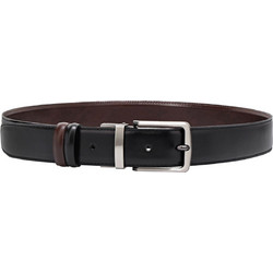 Ζώνη Kalogirou REVESIBLE MEN'S BELT 410112-BLACK/BROWN Ανδρικό