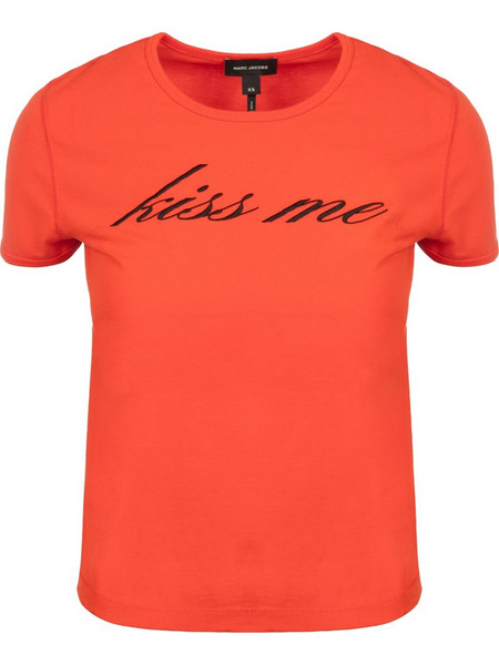 Μπλούζα Κοντομάνικη Marc Jacobs KISS ME SHRUNKEN TEE 2S6RTP025C37-617 Γυναικείο