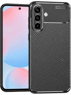 Ancus AutoFocus Carbon Fiber Θήκη Black (Samsung Galaxy A36 5G / A37 5G)
