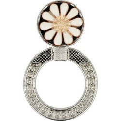 Ring Holder για Κινητού σε Ασημί Χρώμα Ασημί Μεταλλικό