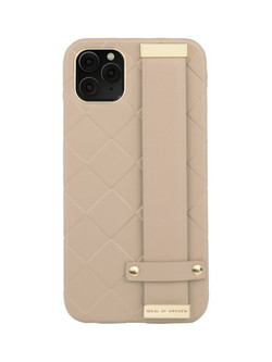 iDeal of Sweden Statement Braided Back Cover Light Camel (iPhone 11 / XR)