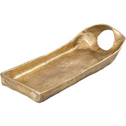 ONE GRIP ΠΙΑΤΕΛΑ ΣΕΡΒΙΡΙΣΜΑΤΟΣ 48x17x8.5cm ΑΛΟΥΜΙΝΙΟ ΧΡΥΣΟ LIBERTA 034391