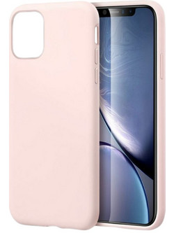 Θήκη iPhone 11 Pro Max Silky and Soft Touch Silicone σε Σομόν Σομόν Θήκη πλάτης Σιλικόνη