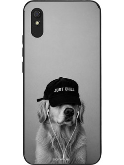 Sonique Men's Edition Θήκη με Σχέδιο «Just Chill Pup» (Xiaomi Redmi 9A / Redmi 9AT)