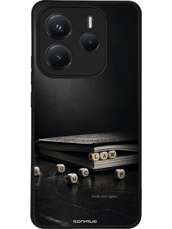Sonique Men's Edition Back Cover με Σχέδιο «Law» (Xiaomi Redmi Note 14 5G)