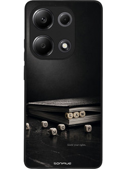 Sonique Men's Edition Back Cover Law (Xiaomi Redmi Note 13 Pro 4G / Poco M6 Pro 4G / Redmi Note 14S)