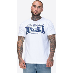 Lonsdale μπλουζάκι FITTONHILL T-Shirt 117762-1020-WHITE