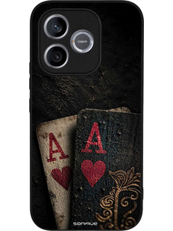 Sonique Men's Edition Θήκη (Honor 600 Lite 5G) με Σχέδιο «Άσος»