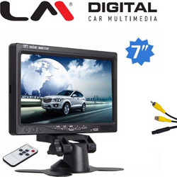 LM DIGITAL MR XAH07 Monitor 7" Tft Lcd 16:9 Ahd 1080P/720P Ανάλυση Περιλαμβάνεται Βάση Στήριξης Και