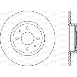 VALEO 186154 - VALEO ΔΙΣΚΟΠΛΑΚΕΣ 1τεμ