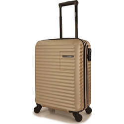 Rain RB8071C Βαλίτσα Καμπίνας 55x40x25cm με 4 Ρόδες Χρυσή