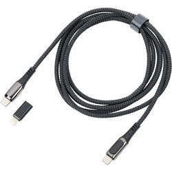 Troika CBL20 USB-C to Lightning Cable 100W 2m Black CBL20/BK