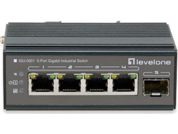 LevelOne IGU-0501 Unmanaged L2 Switch με 4 Θύρες Ethernet 1000Mbps και 1 SFP θύρα