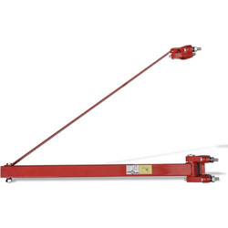 vidaXL Βραχίονας Παλάγκου 300-600 κ Κόκκινο - 600, 1