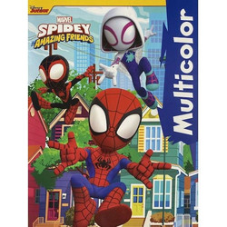 Marvel Spidey Amazing Friends Βιβλίο Ζωγραφικής Multicolor Α4 32 Σελίδες Χρωματισμού