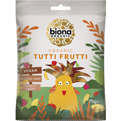 BIONA - BIO Ζελεδάκια Φρούτων Tutti Frutti - 75g
