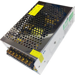 GloboStar(R) 68730 Μεταλλικό Τροφοδοτικό PELV για Προϊόντα LED 200W 16.5A - AC 220-240V σε DC 12V - IP20 L16 x W10 x H5cm - 3 Years Warranty