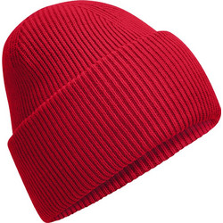 Classic Engineered Deep Cuffed Beanie Beechfield B385R Classic Red