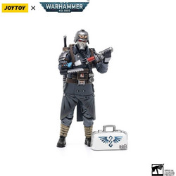 JOY TOY Warhammer 40000 Death Korps of Krieg Veteran Squad Guardsman Medic 10cm