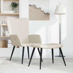 vidaXL Πολυθρόνα Relax με Υποπόδιο 327697