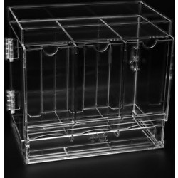 The Acrylic Box 3-Slot TCG Booster Acrylic Dispenser
