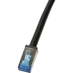 LogiLink S/FTP Cat.6a Καλώδιο Δικτύου Ethernet 20m Black
