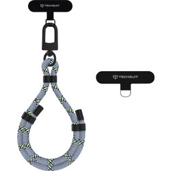 Λουράκι καρπού Nylon Braided για κινητό Techsuit (RWS1-12) Frosted Web