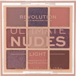 Makeup Revolution Ultimate Nudes Light Παλέτα Σκιών 8gr