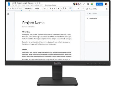 Lenovo L27e-40 VA Gaming Monitor 27" 1920x1080 FHD 100Hz 4ms