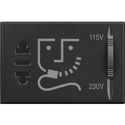 Πρίζα Ξυρίσματος 3 Στοιχείων Graphite Axolute
