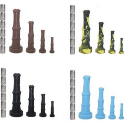 Μεγάλο Dildo Σιλικόνης Άλογο My Horse Stud Platinum Silicone Large Dildo 45,7 cm - Κίτρινο/Μαύρο