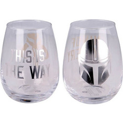 The Child Mandalorian 2 Pcs 510 ml Crystal Glass Set - ST04866