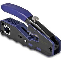 DELOCK DELOCK πρέσα ακροδεκτών 90577 για καλώδια δικτύου RJ45/8P, με 2 λεπίδες