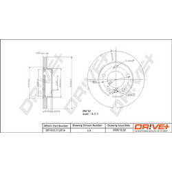 Dr!ve+ Δισκόπλακα - DP1010.11.0514