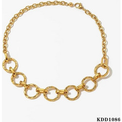 Peach Jewelry Σετ Κοσμημάτων Μοντέρνο Καθαρό Χρώμα και Λευκόχρυσο από 316 Ανοξείδωτο Ατσάλι Επιχρυσωμένα 16K