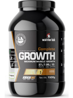 Warriorlab Complete Growth Banana Πρωτεΐνη Ορού Γάλακτος Όγκου 1.5kg