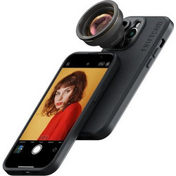 SHIFTCAM LensUltra 60mm Compact Telephoto Φακός για Apple iPhone Series (portraits & professional zoom) - Midnight ΜΑΥΡΟ - SC-LU-TL-060-23-EF
