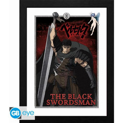 Berserk - The Black Swordsman Αφίσα σε Κάδρο (31x41cm)
