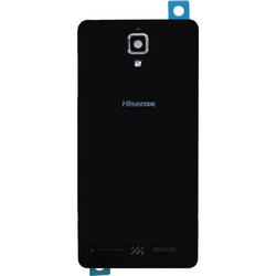 Πίσω Κάλυμμα Hisense C20 με Κόλλα, Τζαμάκι και Κάλυμμα Κάμερας Μαύρο Original 1019769 Swap