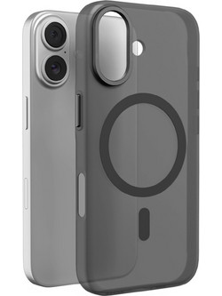 Puro Lightfeel MagSafe Θήκη Transparent/Black (iPhone 17)