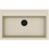 Helika Quadro SQQ103-111W Ένθετος Νεροχύτης Γρανίτη Μπεζ SQQ103W-111-AQP-601 79x51cm