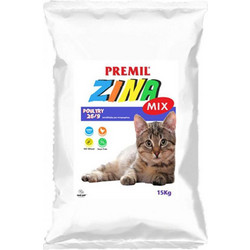 Premil Cat Food Zina Mix Poultry Ξηρά Τροφή Γάτας με Πουλερικά 1kg Χύμα