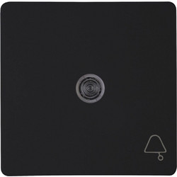 Πλήκτρο Διακόπτη Με Φως Bell HK05 339550009 Black Kopp
