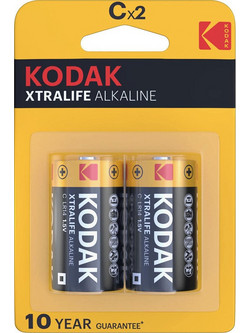 Kodak Xtralife Alkaline C 2τμχ